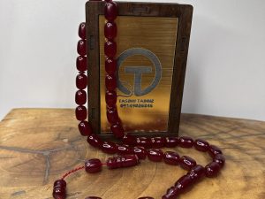 تسبیح سندلوس قرمز اناری