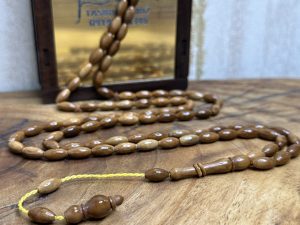 تسبیح کشکول101عددی تراش گندمی